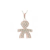 Collana Le Bebé Donna I Pavè in Oro Diamante LBB019 - LBB019